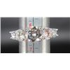 Image 6 : #1537-3.60 CT TW GRA CERTIFIED ROUND BRILLIANT CUT MOISSANITE STONES VVS D COLOR WITH THE 5 MOISSANI