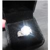 Image 2 : #1539-5.00 CT GRA CERTIFIED ROUND BRILLIANT CUT MOISSANITE STONE VVS D COLOR SET WITH 140 ROUND BRIL