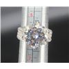 Image 6 : #1539-5.00 CT GRA CERTIFIED ROUND BRILLIANT CUT MOISSANITE STONE VVS D COLOR SET WITH 140 ROUND BRIL
