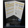Image 14 : #1540-10.00 CT GRA CERTIFIED ROUND BRILLIANT CUT MOISSANITE STONE VVS D COLOR WITH 10 GRADUATING ROU