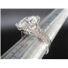 Image 4 : #1540-10.00 CT GRA CERTIFIED ROUND BRILLIANT CUT MOISSANITE STONE VVS D COLOR WITH 10 GRADUATING ROU