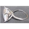 Image 8 : #1541-10.00 CT GRA CERTIFIED ROUND BRILLIANT CUT MOISSANITE STONE VVS D COLOR SET IN 4 CLAW HEAD WIT