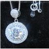 Image 3 : #1543 -2.00 CT TW GRA CERTIFIED ROUND BRILLIANT CUT MOISSANITE STONE VVS D COLOR WITH 20 TAPERED BAG