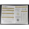 Image 10 : #1545-5.00 CT GRA CERTIFIED ROUND BRILLIANT CUT MOISSANITE STONE VVS D COLOR WITH THE 26 ROUND BRILL