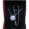 Image 2 : #1545-5.00 CT GRA CERTIFIED ROUND BRILLIANT CUT MOISSANITE STONE VVS D COLOR WITH THE 26 ROUND BRILL