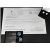Image 1 : #1546-1.00 CT GRA CERTIFIED ROUND BRILLIANT CUT MOISSANITE STONES VVS D COLOR WITH 32 ROUND BRILLIAN
