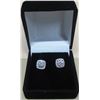 Image 3 : #1546-1.00 CT GRA CERTIFIED ROUND BRILLIANT CUT MOISSANITE STONES VVS D COLOR WITH 32 ROUND BRILLIAN