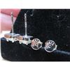 Image 4 : #1546-1.00 CT GRA CERTIFIED ROUND BRILLIANT CUT MOISSANITE STONES VVS D COLOR WITH 32 ROUND BRILLIAN