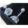 Image 3 : #1547-2.00 CT GRA CERTIFIED ROUND BRILLIANT CUT MOISSANITE STONE VVS D COLOR SET IN 6 CLAW FILAGREE 