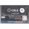 Image 7 : #1548-2.00 CT GRA CERTIFIED ROUND BRILLIANT CUT MOISSANITE STONE VVS INTENSE GREENISH BLUE COLOR SET
