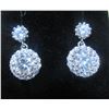 Image 5 : #1549-2.00 CT GRA CERTIFIED ROUND BRILLIANT CUT MOISSANITE STONE VVS D COLOR WITH 1 CUBIC ZIRCONIA S