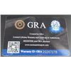 Image 10 : #1551-4.00 CT TW GRA CERTIFIED ROUND BRILLIANT CUT MOISSANITE STONES VVS D COLOR SET IN 6 CLAW FILAG