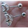 Image 3 : #1551-4.00 CT TW GRA CERTIFIED ROUND BRILLIANT CUT MOISSANITE STONES VVS D COLOR SET IN 6 CLAW FILAG