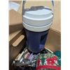 Image 4 : Box of Utensils, Spatula, Water Cooler, and etc.