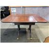 Image 1 : Fold Out Table w/ (2) Leaves 47"-24"x38"x30"