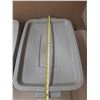 Image 4 : (2) Rubbermaid Totes.  (24" X 16" X 8.75")