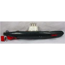 Vintage Tin Submarine Toy