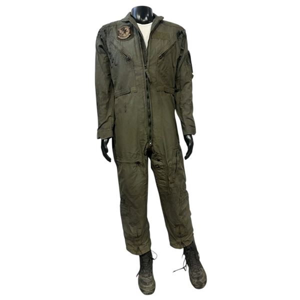 Transformers: The Last Knight (2017) - Mark Wahlberg (Cade Yeager) Distressed Combat Flight Suit Ens