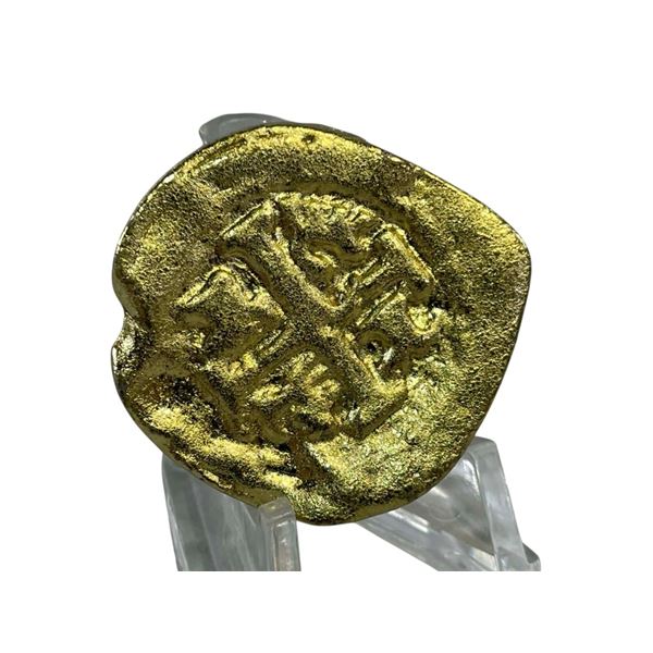 The Goonies (1985) - Gold Coin Doubloon From One-Eyed Willy's Treasure