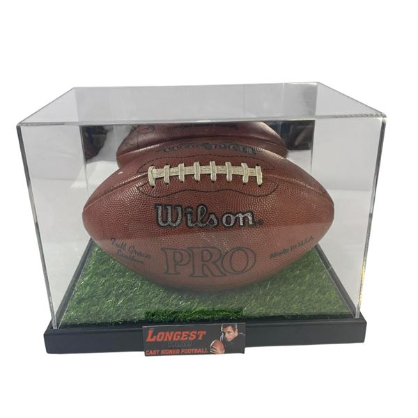 The Longest Yard (2005) - Screen Used Cast Signed Football