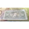 Image 2 : 1937 $20.00 CDN. Banknote B/E6165861 Go/To