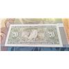 Image 2 : 1937 $20.00 CDN. Banknote  H/E3425786 Co/To
