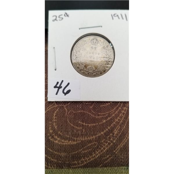 CDN 1911 25 cent