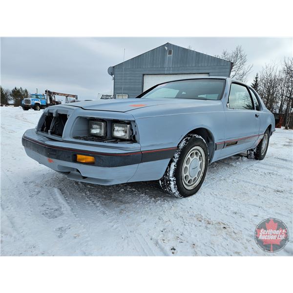 CAR : 1986 Ford Thunderbird : 2dr
