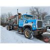 Image 4 : CRANE TRUCK : 1979 Ford L9000 with Pitman HL12-68 Crane