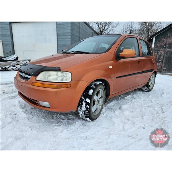 CAR : 2007 Chevrolet AVEO : 5dr Sedan