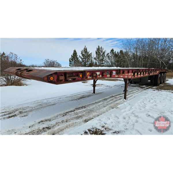 Commercial Trailer : 2000 Scona T O F : Tri-axle Oilfield Float Trailer : 48ft