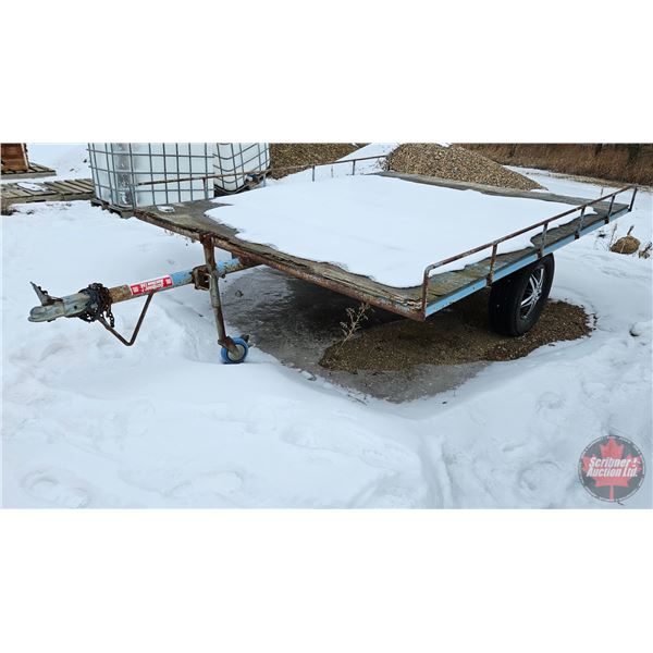 TRAILER : 1997 Home-Built : Flat Deck : Single Axle (10ft)