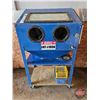 Image 1 : Sandblasting Cabinet on Wheels (61-1/2"H x 35"W x 23"D)