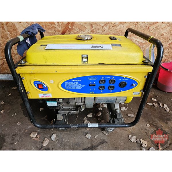 Generator : Power Fist DF6500H (Turns over ~ Has Compression)