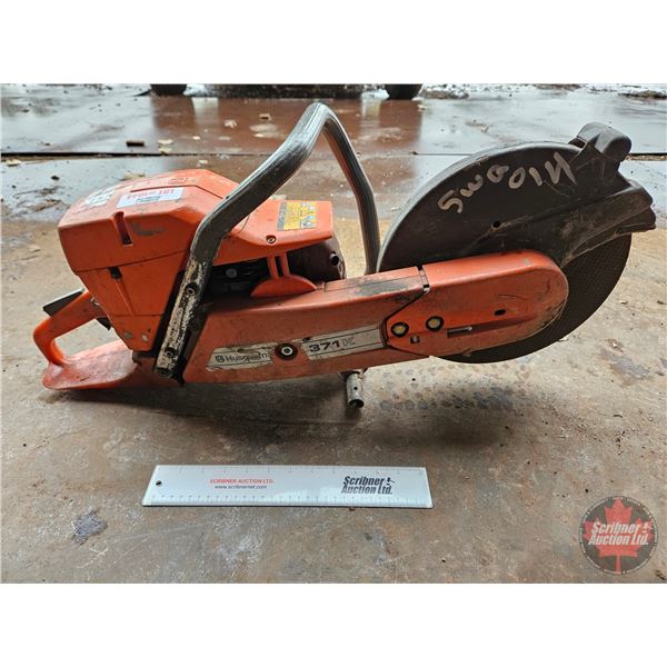 12" Circular Saw : Husqvarna 371K (Turns over ~ Has Compression)