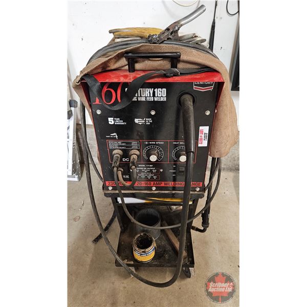 Century Mig Wire Feed Welder : Model 160