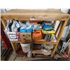 Image 2 : Wood Pallet Shelf Combo (Cleaning / Car Wash Supplies)