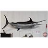 Image 1 : Black Marlin Replica Mount (Fibre Glass) (approx 9ft L)