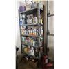 Image 1 : Metal Shelving Unit with Contents !!