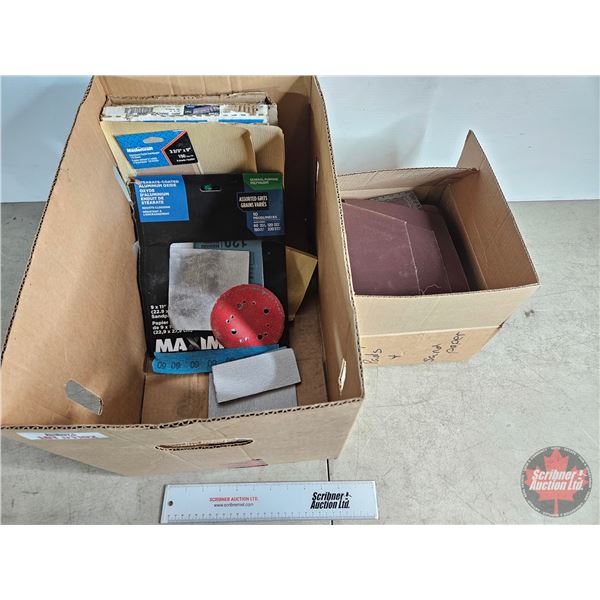 Box Lot: Sandpaper (Variety)
