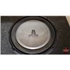 Image 2 : JL Audio Subwoofers (10") : Mounted on Board (55"L)