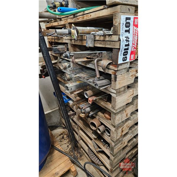 Combo : Aluminum Ladder 7ft & Large Variety of Short Length Cut Off Metal Stock