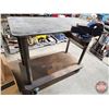 Image 1 : Heavy Duty Steel Work Bench/Welding Table on Wheels