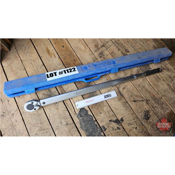 Westward Torque Wrench TW-34 : 100-600ft lbs : (3/4" Drive) with Case