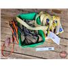 Image 1 : Variety/Combo : Tow Straps ; Trailer Hitch ; Bungee Cord ; Booster Cables ; etc !