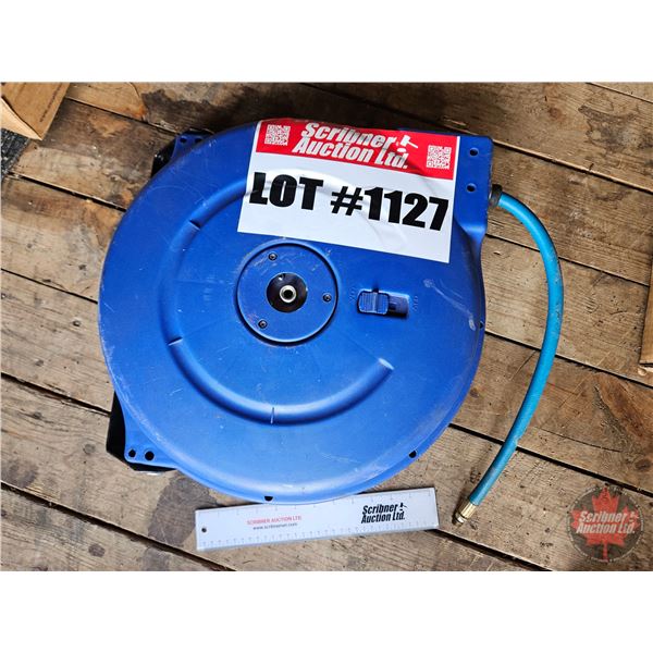 Air Hose Reel : Retractable : 3/8" Air Hose