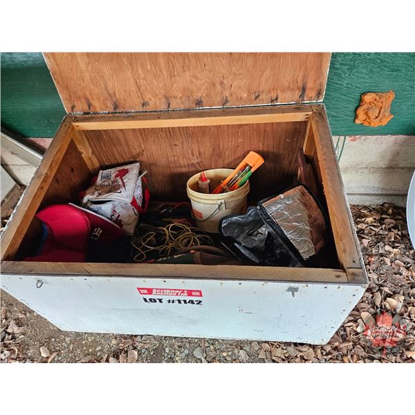 Boat/Fishing/Camping Supplies with Plywood Storage Box