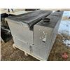 Image 4 : DEEZEE Checkerplate Aluminum Fuel Tank / Truck Storage Box (No Key)