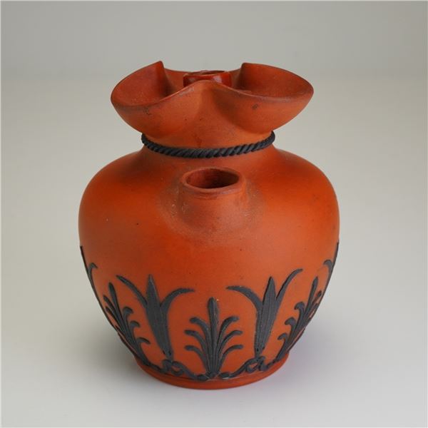 Wedgwood Rosso Antico and Black Basalt Pyryphorous Vase