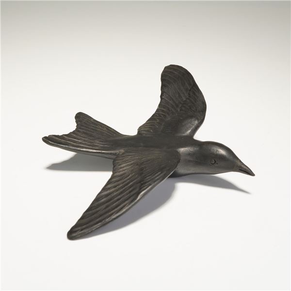 Wedgwood Black Basalt Bird Figurine